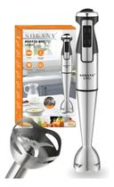 Processador Misturador Mixer De Mão Portátil 1000w Sopa Whey