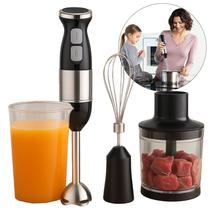 Processador Misturador Mixer Vertical Turbo Moedor De Carne Blend 250W Inox Top - Roohs Malibu Presentes