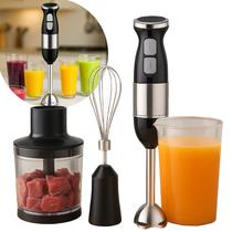 Processador Misturador Mixer Vertical Turbo Moedor De Carne Blend 500W Inox Top