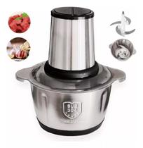 Processador Moedor Alimentos Elétrico Inox Com 4 Lâminas 2l