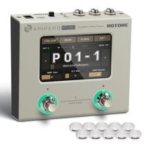 Processador multiefeitos HOTONE, pedal, guitarra, baixo, amplificador, modelagem de gabinetes infravermelhos, simulação de vários idiomas, interface de áudio USB, OTG, estéreo, Ampero Mini MP-50 (inclui 10 unidades de protetores de pedal adicionais)