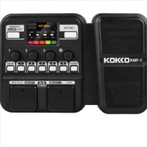 Processador Multiefeitos Para Guitarra Com Pedal De Expressão, Modelagem De Amplificadores, Looper, Seção De Ritmo e Afinador K-okko DC 9V