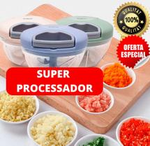 Processador Picador de Alimentos 500ml Leve, Prático, Compacto e de Fácil Manuseio