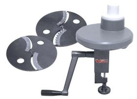 Processador Picador Fatiador De Alimentos Com 2 Discos Manual Vitalex