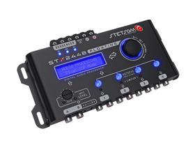 Processador Stetsom Stx 2448 Floating Crossover Rca + Fio