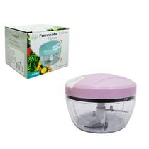 Processador Triturador Alimentos Alho Cebola 2 Laminas 180ml