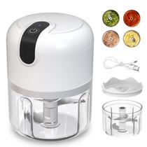 Processador Triturador De Alho E Alimentos Elétrico Recarregável