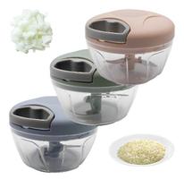 Processador Triturador De Alimentos 3 Lâminas Manual Cor Sortida