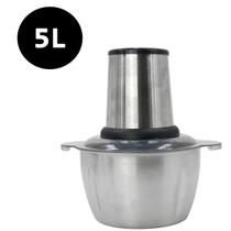 Processador Triturador De Alimentos Aço Inox 5 Litros 220v Processador Triturador De Alimentos Aço Inox 5 Litros 220v