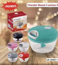 Processador Triturador de Alimentos Manual 3 Lâminas 500ml - Art House