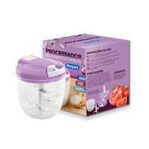Processador Triturador De Alimentos Manual 900ml Bompack Processador Triturador De Alimentos Manual 900ml Bompack