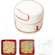 Processador Triturador Manual Corda Cebola Alho 200Ml