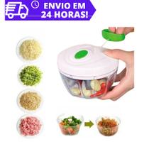 Processador Triturador Moedor De Alimentos Manual Alho 500ml