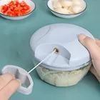 Processador Triturador Moedor De Alimentos Manual Alho 500ml Cor Sortida Processador Triturador Moedor De Alimentos Manual Alho 500ml Cor Sortida
