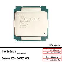 Processador Usado Intel Xeon E5-2697V3 2.6GHz 14-Core 28-Thread 35M 145W LGA 2011-3