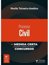 Processo civil na medida certa para concursos - 2026