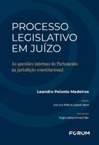 Processo Legislativo Em Juízo