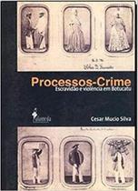 Processos-crime: escravidao e violencia em botucatu - ALAMEDA CASA EDITORIAL