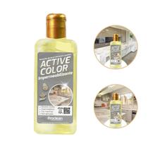 ProClean Active Color 140ml Revitalizador Pedras Claras Naturais e Sintéticas com Brilho Original ProClean Active Color 140ml Revitalizador Pedras Claras Naturais e Sintéticas com Brilho Original