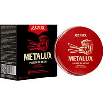 Produto Composto Polidor Para Dar Brilho No Escapamento Da Moto Metalux Razux 100G