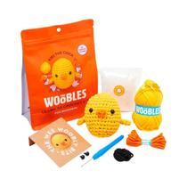 Produto não acabado Kit de crochê para iniciantes DIY Kits de animais de pelúcia de crochê