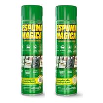 Produto P/ Limpeza Sofá Banco Carro Espuma Mágica 2 Unidades Produto P/ Limpeza Sofá Banco Carro Espuma Mágica 2 Unidades