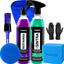 Produto Para Limpar Painel Sintra Fast + Restaurax Vonixx