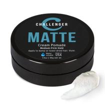 Produto para modelar cabelo Challenger Matte Cream Pomade 45mL