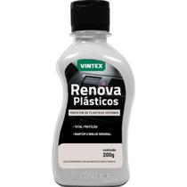 Produto para Proteger Renovar e Realçar Borrachas e Plasticos de Veiculos Renova Plásticos 200g Vintex