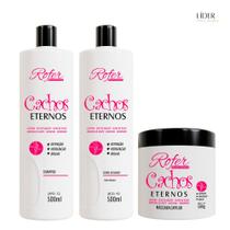 Produto Profissional Pra Cabelo Cacheado Kit Cachos Rofer