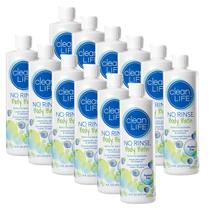 Produtos CleanLife para banho corporal sem enxágue, 473 ml, pacote com 12