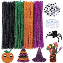 Produtos de artesanato UPINS para limpadores de cachimbo de Halloween 550 unidades