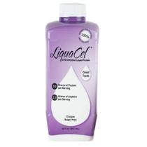 Produtos de saúde globais de proteína líquida LiquaCel 946 ml de uva