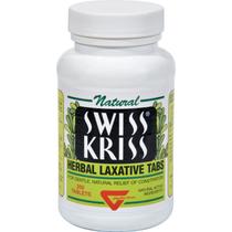 Produtos naturais modernos de laxante à base de ervas Swiss Kriss 250 comprimidos