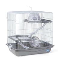 Produtos para animais de estimação Hamster Cage Prevue Hamster Haven Grey Medium Produtos para animais de estimação Hamster Cage Prevue Hamster Haven Grey Medium