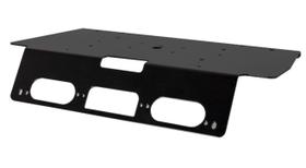 Produtos para compradores de montagem em barra de luz Ford F-150 F-250 em aço preto Produtos para compradores de montagem em barra de luz Ford F-150 F-250 em aço preto