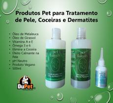 Produtos Pet Para Tratamento de Pele Infecções e Dermatites 500ml