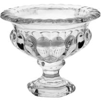 PROENÇA CENTRO MESA 10x13x13cm CRISTAL ECO TRANSP COM PÉ