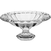 PROENÇA CENTRO MESA 15x33x33cm CRISTAL ECO TRANSP COM PÉ