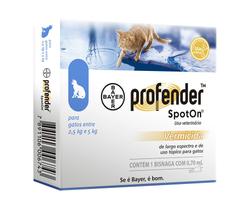 Profender Vermifugo Gatos 2,5 A 5 Kg 0,70 Ml