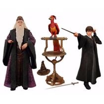 Professor Dumbledore e Harry Potter em Câmara Secreta NECA