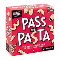 Professor Puzzle Pass The Pasta Games - Jogo de tabuleiro familiar de estratégia e coleção de forma. - Perfeito para a Noite de Jogos em Família.