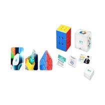 Profissional 3x3 Speedcube Magnético Moyu Huameng YS3M Maglev Core Quebra-cabeça Mágico Brinquedo