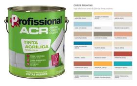 Profissional ACR Tinta Acrílico Econômico-FOSCO