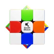 Profissional GAN 355S Cubo De Velocidade Magnética Sem Adesivo Quebra-cabeça Mágico Brinquedo 3x3