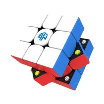 Profissional GAN 356 M 3x3x3 Cubo De Velocidade Mágica Magnética Sem Adesivos Quebra-cabeça De