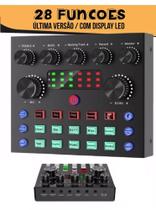 Profissional Mesa Placa De Som efeito Áudio mixer Conjunto Interface Live Tiktok Live ao vivo