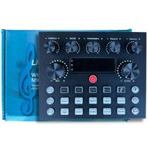 Profissional Placa de Som Live Sound Card Voice Changer Profissional Placa de Som Live Sound Card Voice Changer