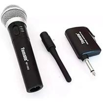 Profissional Tomate MT-1201 - Microfone Sem Fio 2 em 1 com Qualidade de Som