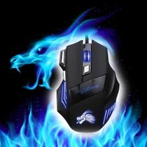 Profissional USB Wired Gaming Computer Mouse 5500 Dpi Led 2 - generic